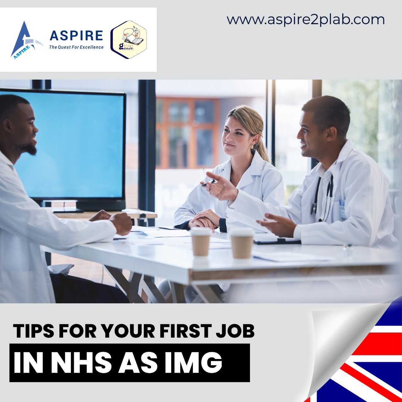 ASPIRE2PLAB | Tips for your first job in NHS as IMG